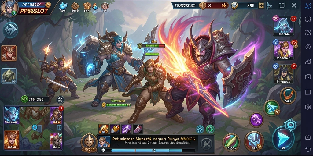 Tampilan gameplay seru dan grafik menarik dari PP88SLOT.