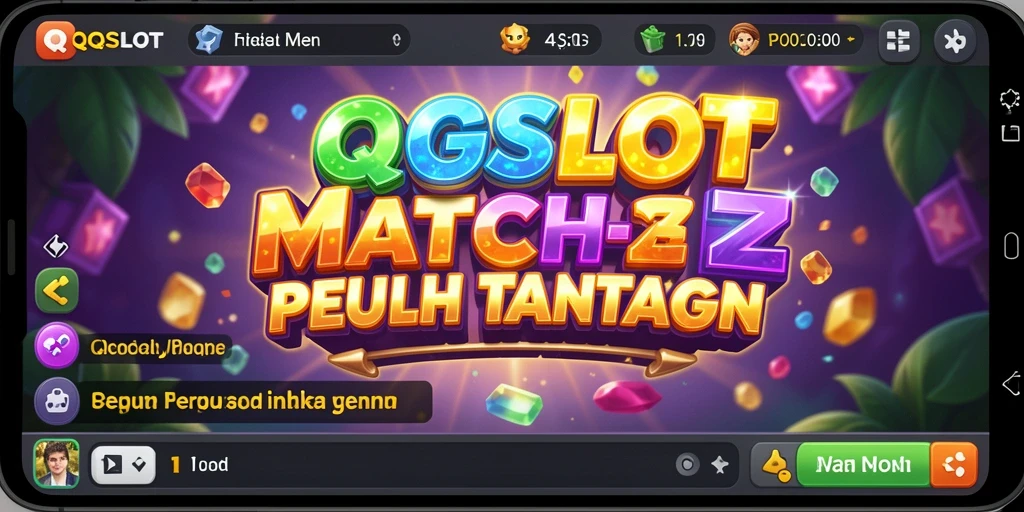 Tampilan gameplay QQSLOT yang seru dan menantang.
