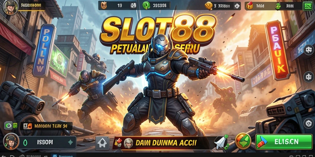 Tampilan gameplay SLOT88 yang seru dan penuh aksi.